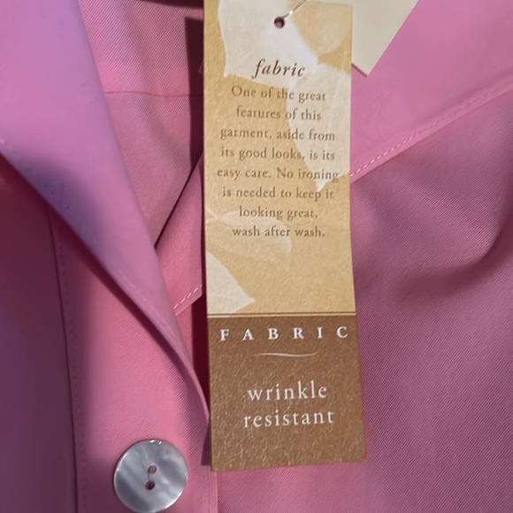 Coldwater Creek NWT Pink Wrinkle Resistant Blouse, Size‎ 2X. - Picture 8 of 8